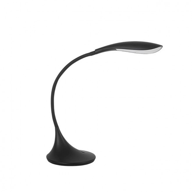 KANLUX 22341 | Franco Kanlux stolové svietidlo dotykový prepínač s reguláciou svetla flexibilné 1x LED 390lm 2700 - 3200K čierna
