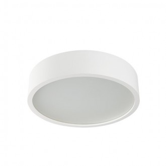 KANLUX 23126 | Jasmin-K Kanlux stenové, stropné svietidlo kruhový 1x E27 matný biely, biela