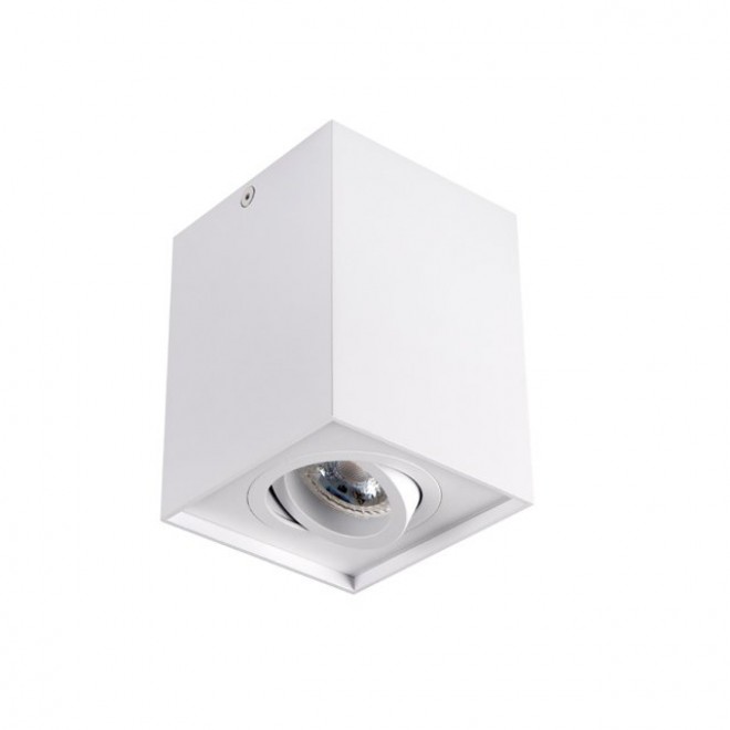 KANLUX 25470 | Gord Kanlux stropné svietidlo tehla otáčateľný svetelný zdroj 1x GU10 biela