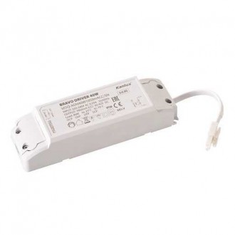 KANLUX 28026 | Kanlux LED napájací zdroj 40W 1050mA obdĺžnik biela