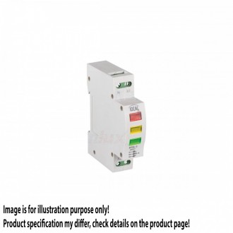 KANLUX 32893 | Kanlux LED kontrolka DIN35 modul, RGY červená, zelená, žltá
