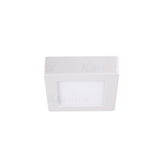 KANLUX 33546 | Kanti Kanlux stenové, stropné LED panel štvorec 1x LED 330lm 4000K biela