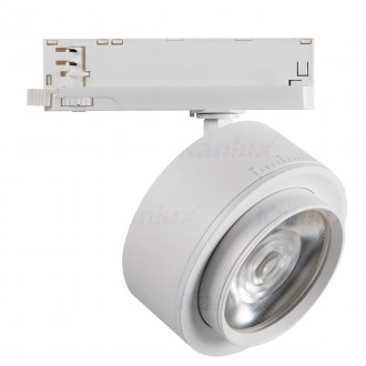 KANLUX 35658 | Tear Kanlux prvok systému svietidlo otočné prvky 1x LED 4000lm 3000K biela