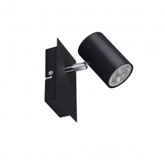 KANLUX 35691 | Evalo Kanlux stenové, stropné svietidlo obdĺžnik otočné prvky 1x GU10 čierna