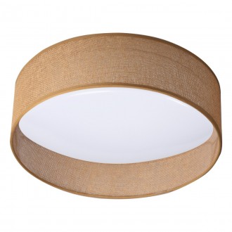 KANLUX 36508 | Rifa Kanlux stropné svietidlo kruhový 1x LED 1500lm 4000K hnedá, biela