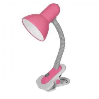 KANLUX 7153 | Suzi Kanlux štipcové svietidlo prepínač flexibilné 1x E27 ružová