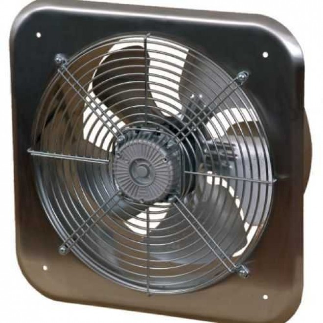 KANLUX C300 | Kanlux priemyselný ventilátor Ø320 1520m3/h štvorec IP24 UV nerez