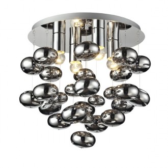 LAMPEX 301/4 | Tivoli-LA Lampex stropné svietidlo 4x E27 chróm