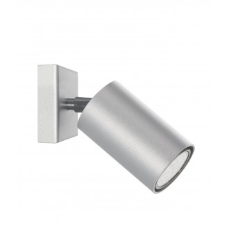 LAMPEX 558/K POP | Rolos Lampex stenové svietidlo otočné prvky 1x GU10 sivé
