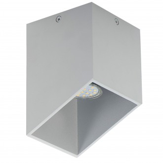 LAMPEX 625/1 POP | Rubik Lampex stenové svietidlo 1x GU10 sivé