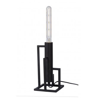 LUCIDE 08526/01/30 | Zilda Lucide stolové svietidlo 25cm prepínač s reguláciou svetla 1x E27 matná čierna