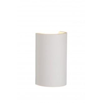 LUCIDE 35200/18/31 | Gipsy-LU Lucide stenové svietidlo malovatelné 1x G9 biela