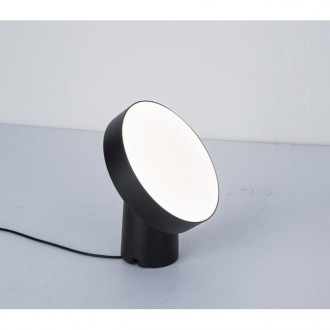 LUTEC 8501701012 | LUTEC-Connect-Moa Lutec náladové osvetlenie múdre osvetlenie ovládanie hlasom, regulovateľná intenzita svetla, nastaviteľná farebná teplota, meniace farbu, na diaľkové ovládanie 1x LED 450lm 2700 <-> 6500K čierna, opál