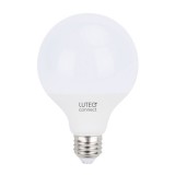 LUTEC 9706201361 | Lutec prenosný vypínač LUTEC-Connect DIM múdre osvetlenie štvorec prepínač s reguláciou svetla bez kábla, batérie/akumulátorové biela