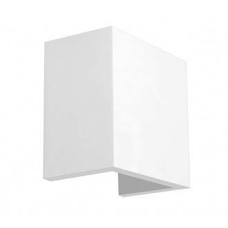 NOVA LUCE 41667801 | Sandro Nova Luce stenové svietidlo malovatelné 1x G9 biela