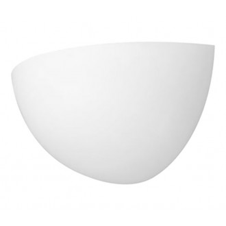 NOVA LUCE 516276 | Sandro Nova Luce stenové svietidlo malovatelné 1x E14 biela
