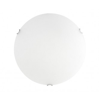 NOVA LUCE 600401 | Anco Nova Luce stropné svietidlo kruhový 1x E27 biela, chróm