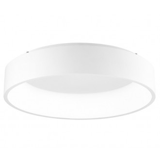 NOVA LUCE 6167201 | Rando Nova Luce stropné svietidlo kruhový 1x LED 2520lm 4000K matný biely