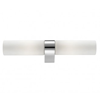 NOVA LUCE 6310541 | Polo-NL Nova Luce rameno stenové svietidlo 2x E14 IP44 chróm, opál