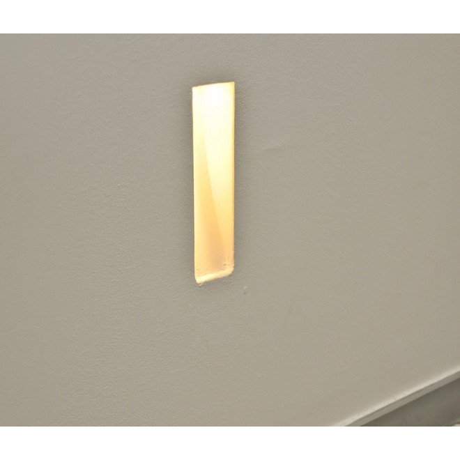 NOVA LUCE 7600601 | Cirocco-Eurona Nova Luce zabudovateľné svietidlo obdĺžnik malovatelné 1x LED 60lm 3000K biela