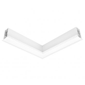 NOVA LUCE 8254408 | Linear-NL Nova Luce prvok systému - zapustené svietidlo UGR <18 1x LED 1380lm 4000K matný biely
