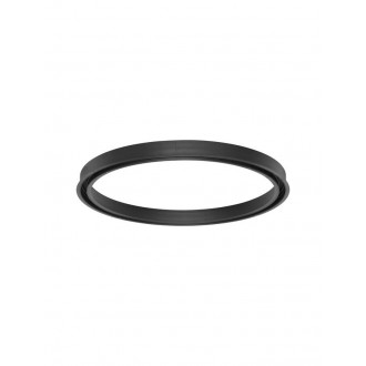 NOVA LUCE 9010204 | Breda-Flexible-Magnetic-Profile Nova Luce prvok systému - sprievodná koľajnica - zapustené R45 doplnok kruhový magnet čierna