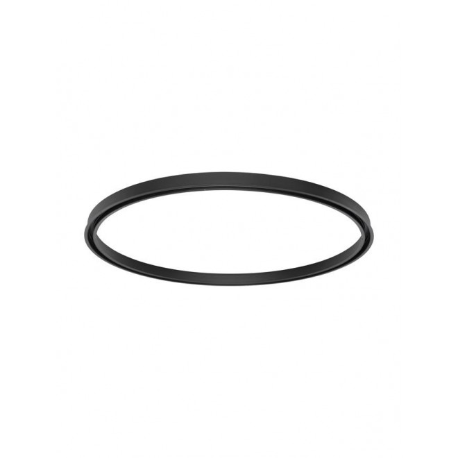 NOVA LUCE 9010206 | Breda-Flexible-Magnetic-Profile Nova Luce prvok systému - sprievodná koľajnica - zapustené R75 doplnok kruhový magnet čierna