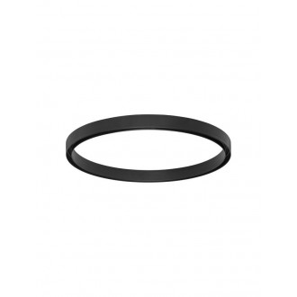 NOVA LUCE 9010207 | Breda-Flexible-Magnetic-Profile Nova Luce prvok systému - sprievodná koľajnica R45 doplnok kruhový magnet čierna