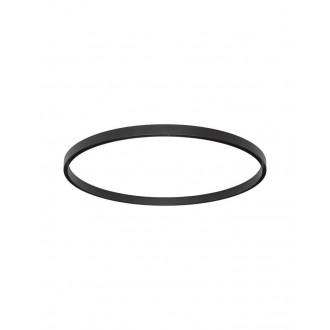 NOVA LUCE 9010209 | Breda-Flexible-Magnetic-Profile Nova Luce prvok systému - sprievodná koľajnica R75 doplnok kruhový magnet čierna