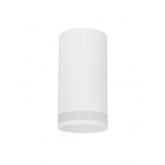 NOVA LUCE 9030416 | Esca Nova Luce stropné svietidlo hriadeľ 1x GU10 matný biely, opál