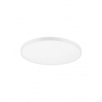 NOVA LUCE 9058109 | Perfect-NL Nova Luce stropné svietidlo kruhový regulovateľná intenzita svetla, nastaviteľná farebná teplota, na diaľkové ovládanie 1x LED 10744lm 2700 <-> 6000K matný biely, opál