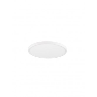 NOVA LUCE 9060190 | Dixie Nova Luce stropné svietidlo kruhový nastaviteľná farebná teplota 1x LED 3200lm 3000 - 4000 - 6500K biela, opál