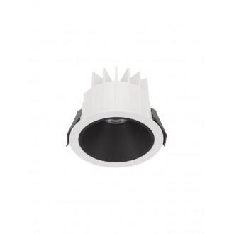 NOVA LUCE 9070154 | Brady-NL Nova Luce zabudovateľné svietidlo kruhový UGR <19 Ø100mm 1x LED 924lm 3000K IP67 biela, čierna