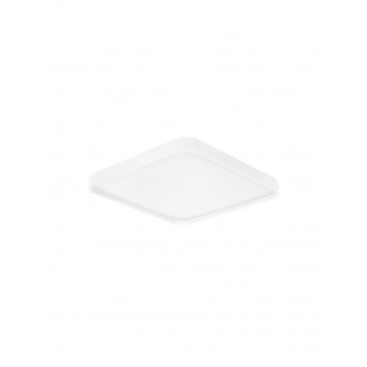 NOVA LUCE 9081250 | Athos-NL Nova Luce stropné svietidlo štvorec 1x LED 1800lm 3000K matný biely, opál