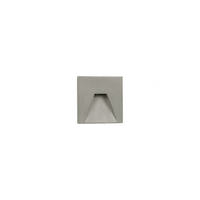 NOVA LUCE 9117080 | Finlo Nova Luce zabudovateľné rám štvorec malovatelné IP65 sivé