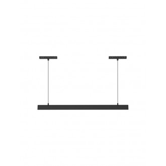 NOVA LUCE 9136200 | Breda-Flexible-Magnetic-Profile Nova Luce prvok systému CRI>90 svietidlo - flexibilné magnet, UGR <16 1x LED 2121lm 3000K čierna