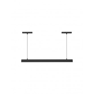 NOVA LUCE 9136201 | Breda-Flexible-Magnetic-Profile Nova Luce prvok systému CRI>90 svietidlo - flexibilné magnet, UGR <25 1x LED 1165lm 3000K čierna
