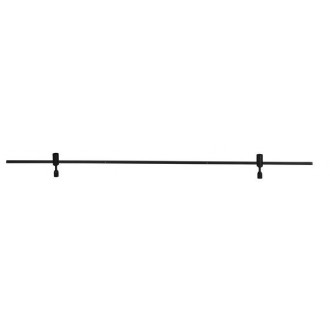 NOVA LUCE 9180121 | Magnetic-Decorative-Wall Nova Luce prvok systému - sprievodná koľajnica doplnok magnet matná čierna