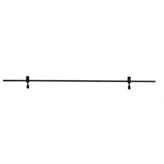 NOVA LUCE 9180123 | Magnetic-Decorative-Wall Nova Luce prvok systému - sprievodná koľajnica doplnok magnet matná čierna