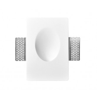 NOVA LUCE 9188626 | Cirocco-Eurona Nova Luce zabudovateľné svietidlo obdĺžnik malovatelné 1x LED 60lm 3000K biela