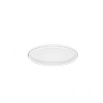 NOVA LUCE 9212916 | Willow-NL Nova Luce stropné svietidlo kruhový 1x LED 6339lm 3000K matný biely, opál