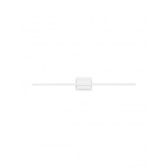 NOVA LUCE 9267022 | Azure Nova Luce rameno stenové svietidlo 1x LED 1200lm 3000K matný biely, opál