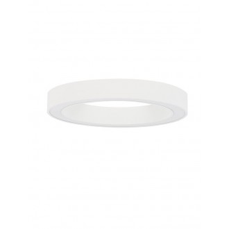 NOVA LUCE 9345632 | Opal-NL Nova Luce stropné svietidlo kruhový diaľkový ovládač regulovateľná intenzita svetla, nastaviteľná farebná teplota 1x LED 3317lm 2700 <-> 4000K matný biely, opál