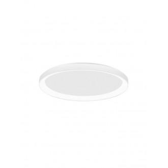 NOVA LUCE 9345680 | Pertino Nova Luce stropné svietidlo - TRIAC kruhový regulovateľná intenzita svetla 1x LED 1785lm 2700K matný biely, opál