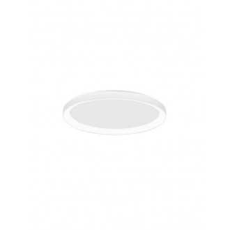 NOVA LUCE 9345682 | Pertino Nova Luce stropné svietidlo - TRIAC kruhový regulovateľná intenzita svetla 1x LED 2554lm 2700K matný biely, opál