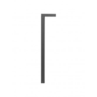 NOVA LUCE 9492770 | Poet Nova Luce stojaté svietidlo 65cm 1x LED 560lm 3000K IP65 antracit, priesvitné
