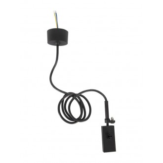 NOVA LUCE 9540150 | Lina-NL Nova Luce prvok systému - záves + napájací konektor doplnok matná čierna