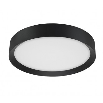 NOVA LUCE 9818452 | Luton-NL Nova Luce stropné svietidlo kruhový 1x LED 3525lm 3000K matná čierna, matný biely