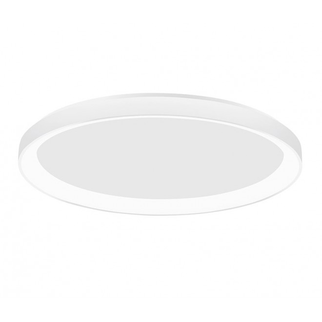 NOVA LUCE 9853673 | Pertino Nova Luce stropné svietidlo - TRIAC kruhový regulovateľná intenzita svetla 1x LED 2280lm 3000K matný biely