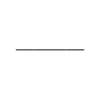 NOVA LUCE 9988206 | Lina-NL Nova Luce prvok systému - sprievodná koľajnica upevňovací prvok - zapustené doplnok matná čierna
